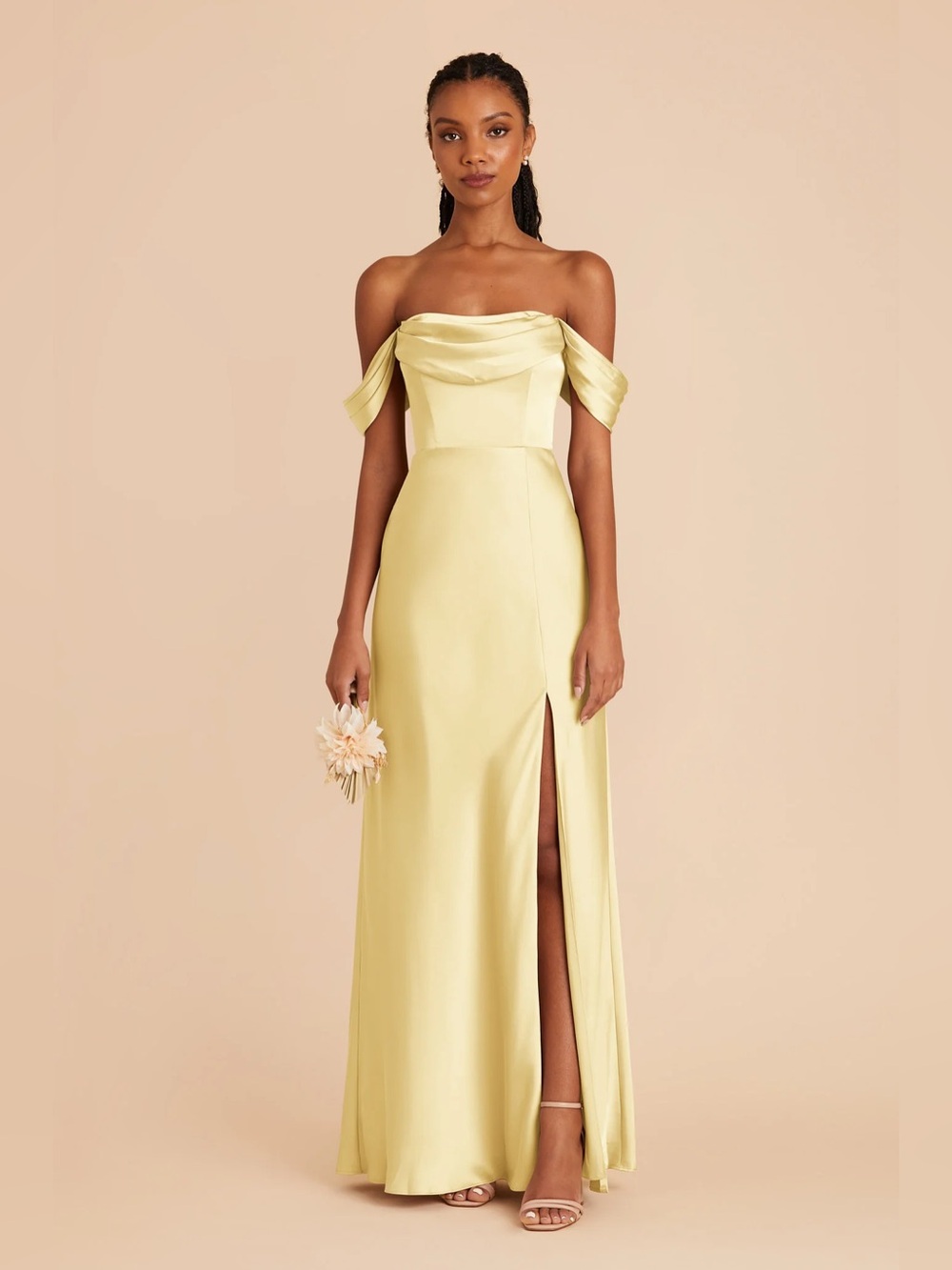 Birdy Grey Lemon Sorbet Yellow Maxi Dress